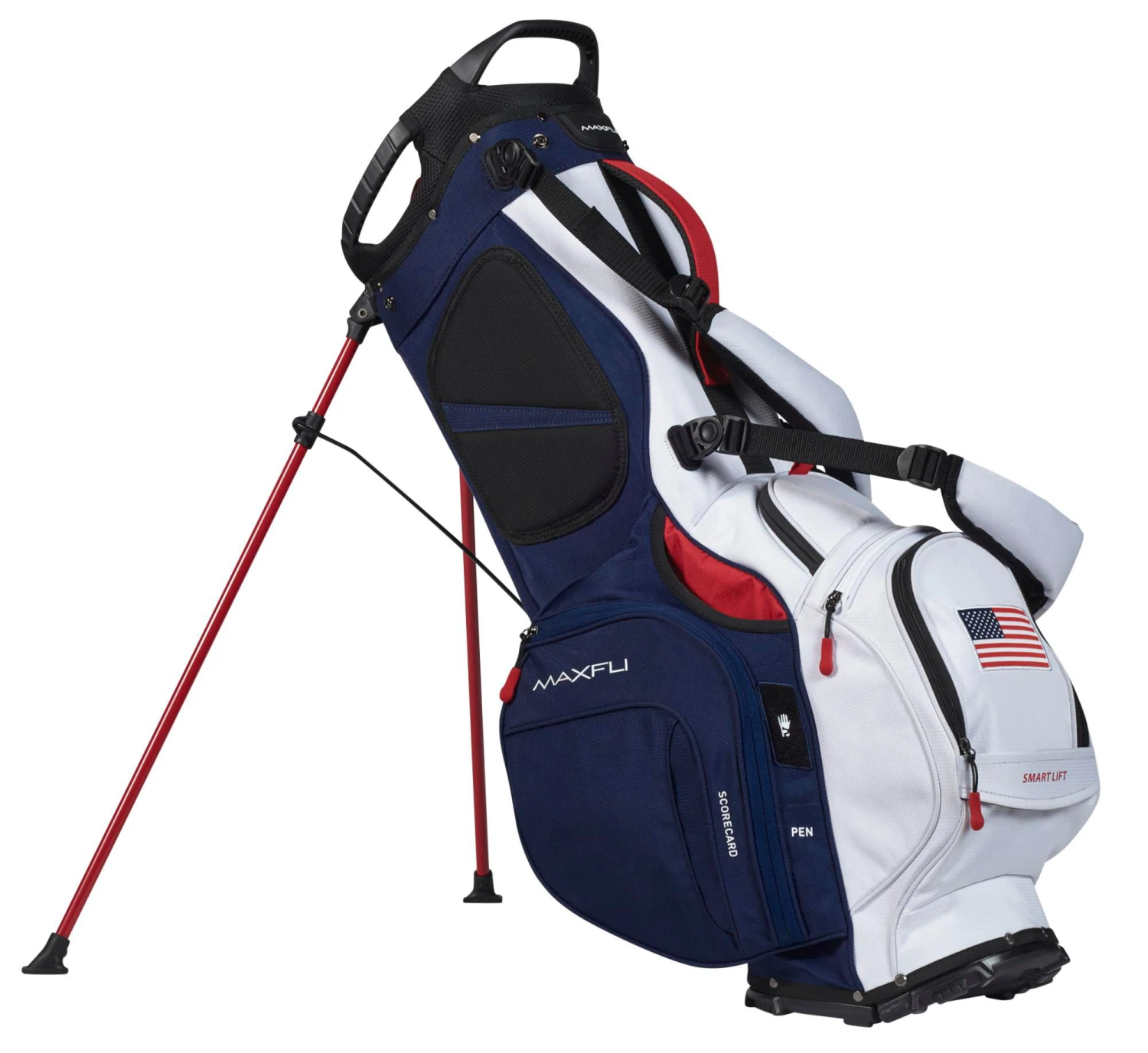Discount - Maxfli 2021 Honors+ 5-Way Stand Bag For Men Usa 4 Discount - Maxfli 2021 Honors+ 5-Way Stand Bag For Men Usa - Image 2