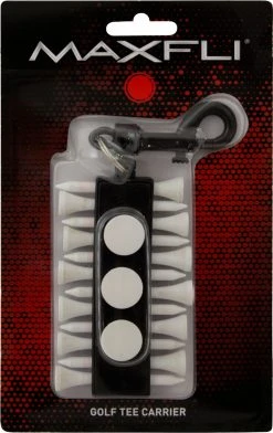 Discount - Maxfli Golf Tee Carrier For Unisex