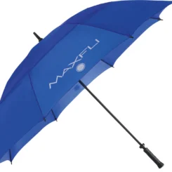 Discount - Maxfli 62" Double Canopy Umbrella For Unisex Blue