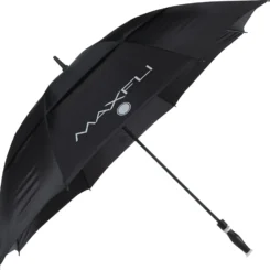 Discount - Maxfli 68" Double Canopy Umbrella For Unisex Black/black