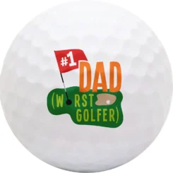 Discount - Maxfli 2021 Softfli Matte White Novelty Golf Balls For Women Happy Hannuhkah