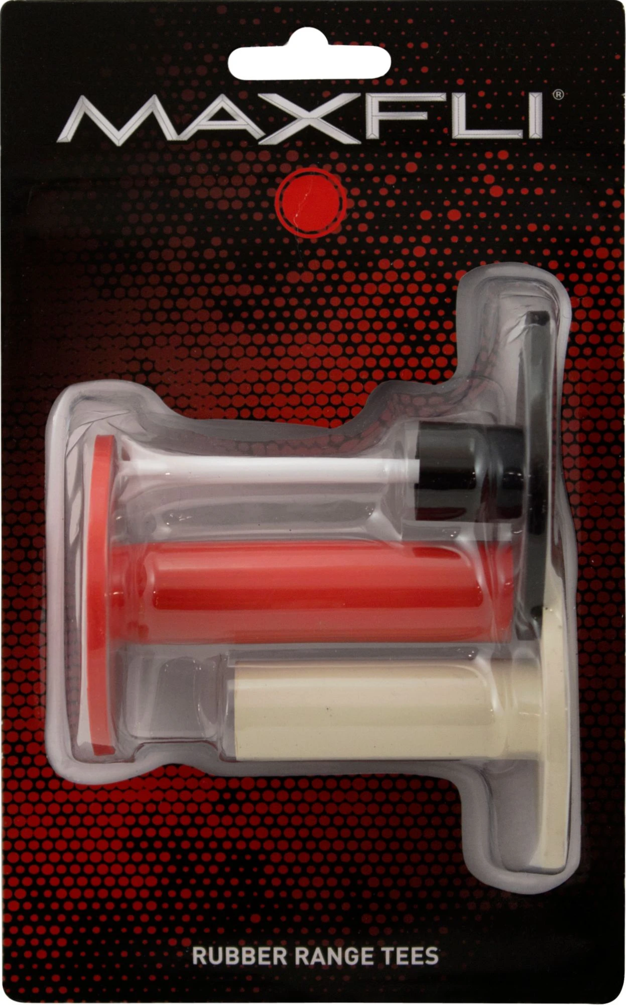 Discount - Maxfli Assorted Rubber Range Golf Tees - 3 Pack For Unisex 3 Discount - Maxfli Assorted Rubber Range Golf Tees - 3 Pack For Unisex