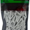 Discount - Maxfli 2 1/8'' White Golf Tees - 100 Pack For Unisex