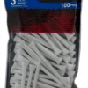 Discount - Maxfli 3 1/4'' White Golf Tees - 100 Pack For Unisex