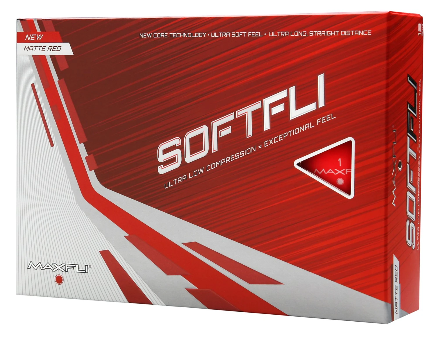 Discount - Maxfli 2021 Softfli Matte Red Golf Balls For Unisex 2 Discount - Maxfli 2021 Softfli Matte Red Golf Balls For Unisex